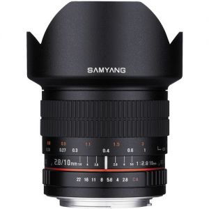 Samyang 10mm f/2.8 ED AS NCS CS Lens (Canon EF Mount)