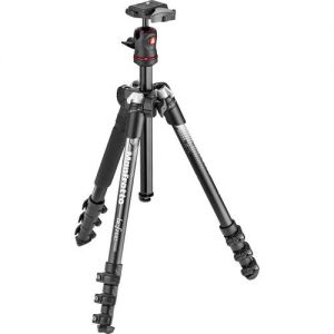 Manfrotto MKBFRA4GY-BH BeFree Color Aluminum Travel Tripod (Gray)