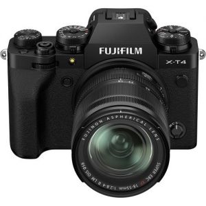 FUJIFILM X-T4 Mirrorless Camera with 18-55mm Landscape Package (Black/Silver)