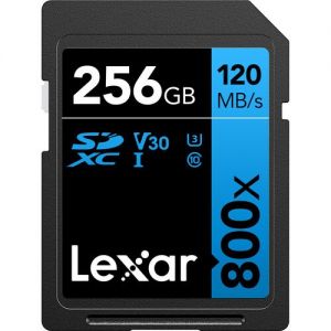 Lexar 256GB High-Performance 800x UHS-I SDXC Memory Card