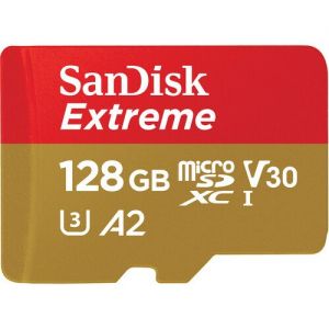 SanDisk Extreme microSD 128GB UHS-I Card (SDSQXA1-128G-GN6GN)