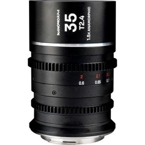 Laowa Nanomorph 35mm T2.4 1.5x S35 Anamorphic Lens (L Mount, Silver Flare)