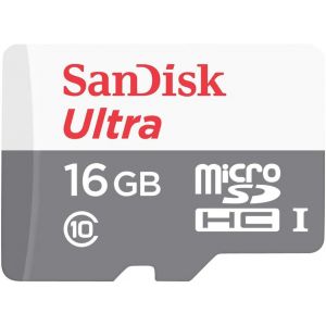 Sandisk Ultra MicroSD 16GB Class10 80Mb (SDSQUNS-016G-GN3MN)