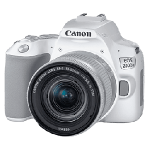 Canon EOS 200D Mark II Kit 18-55mm (White)