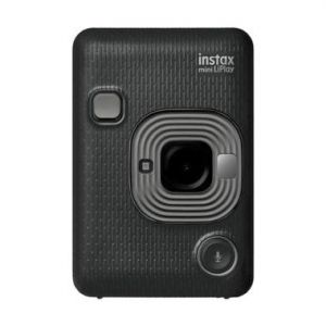 Fujifilm Instax Mini LiPlay Hybrid Instant Camera (Dark Grey)