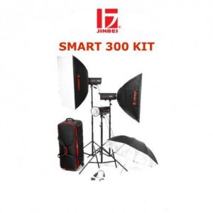 Jinbei Smart 300 studio Kit paket soft box