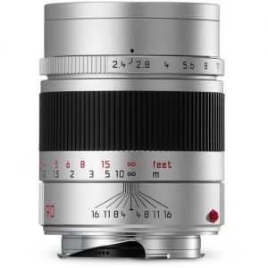 Leica Summarit-M 90mm f2.4 Lens (Silver)