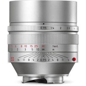 Leica 50mm f0.95 Noctilux-M Aspherical Lens (Silver)
