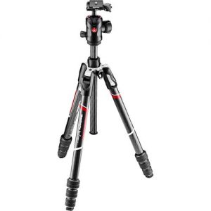 Manfrotto MKBFRTC4GT-BH Befree GT Travel Carbon Fiber Tripod with 496 Ball Head (Black)
