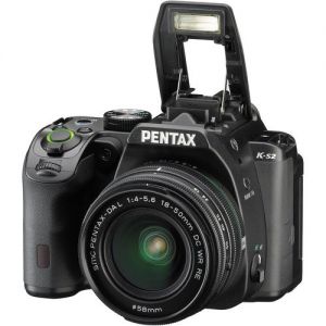 Pentax K-S2 Kit 18-50mm Lens (Black, White, Black Orange, Forest Green)