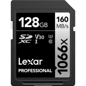 Lexar 128GB Professional 1066x UHS-I microSDXC Memory Card