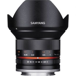 Samyang 12mm f2.0 NCS CS Lens for Micro Four Thirds Mount