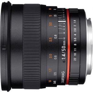Samyang 50mm f1.4 AS UMC Lens for Fuji X