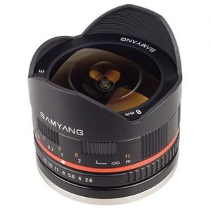 Samyang 8mm f2.8 Fish-eye Lens for Fujifilm X-mount 