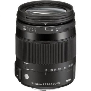 Sigma 18-200mm f3.5-6.3 DC Macro OS HSM (C) For Canon