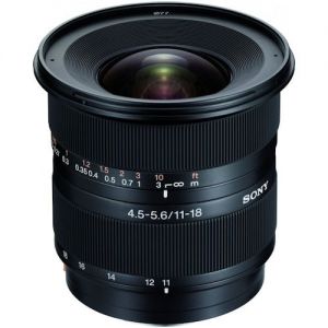 Sony 11-18mm f4.5-5.6 DT Sony Super Wide Zoom Lens